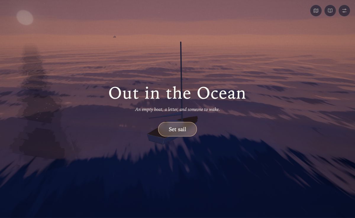 Screenshot of Out in the Ocean